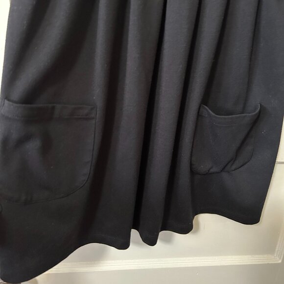 1990's Notations Black Mini Dress or Baby Doll Top - Picture 4 of 6